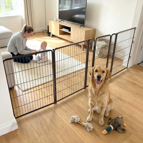 FXW Dog Gate, Extra Wide Adjustable by FXW