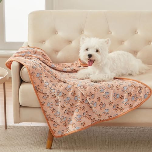 Luciphia Dog Blanket 3 Pack, Soft Cozy Fleece Throw - Image 3