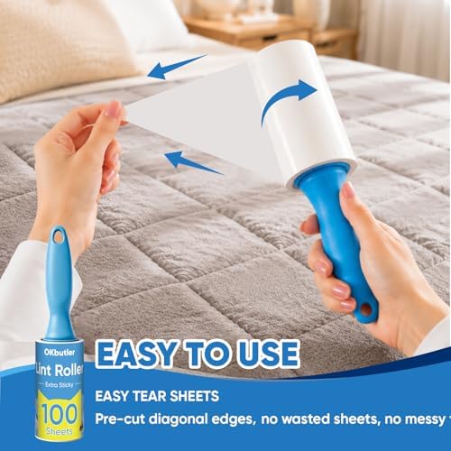 1200 Sheets Lint Roller for Pet Hair, Lint Remover Extra Sticky - Image 5