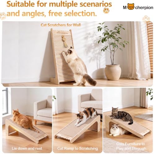 Cork Cat Scratching Board-Cat Scratcher Post-Cat Toy Scratch Pad - Image 3
