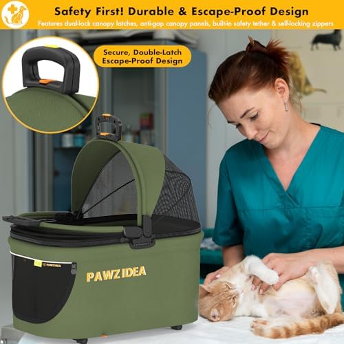 PAWZIDEA Portable Small Dog Crate - Image 4