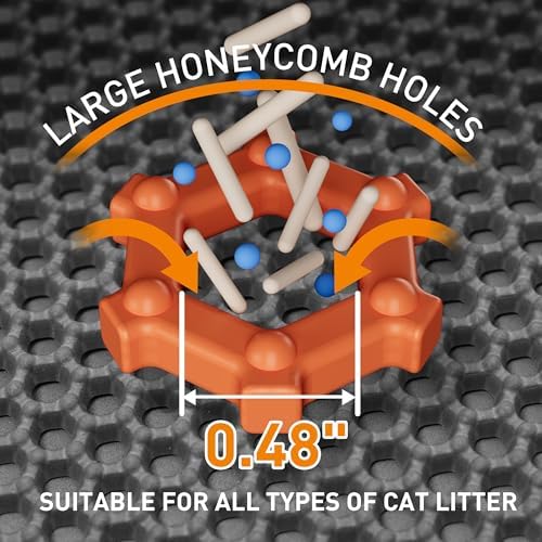 Cat Litter Mat 47"x33" Urine-Proof XL Litter Mat - Image 6