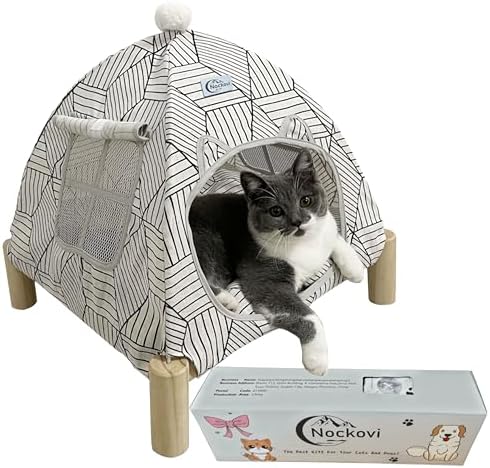 Elevated Pet Hammock Bed Tent House by Nockovi