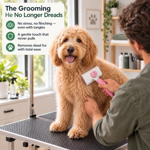 Premium Deshedding Slicker Brush - Image 3