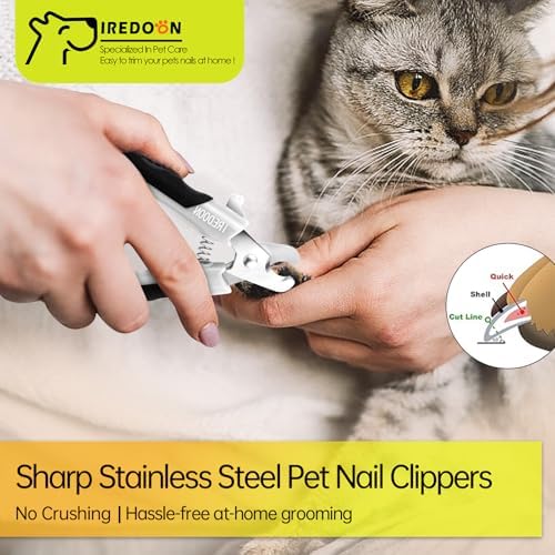 IREDOON Dog Nail Clippers, Ultra-Sharp Pet Nail Clippers - Image 3