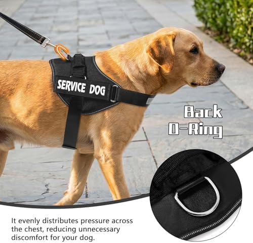 MUMUPET Service Dog Harness, No Pull & Reflective Pet Vest - Image 4