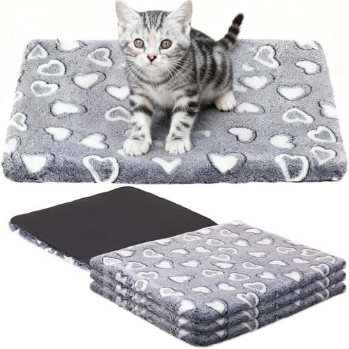 VitalCozy 3 Pcs Waterproof Reversible Dog Cat Crate Pad by VitalCozy