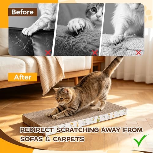 PatiencET Cat Scratcher Cardboard Pads - Image 4