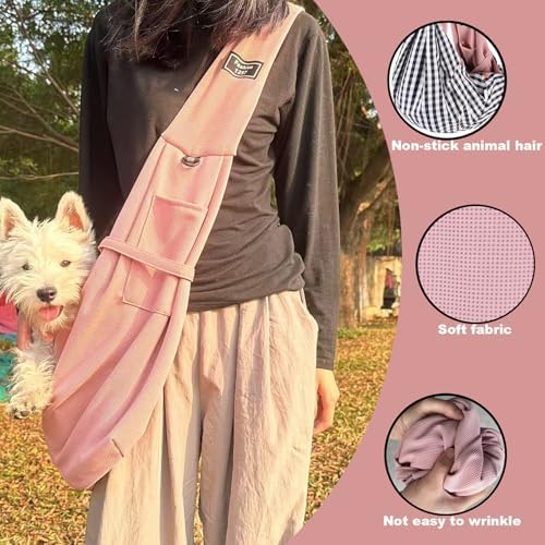 Dog Sling Carrier Soft Breathable - Image 4