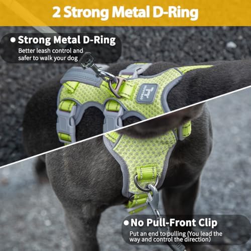 Huntboo Escape Proof Dog Harness, No Pull Reflective Harness - Image 4