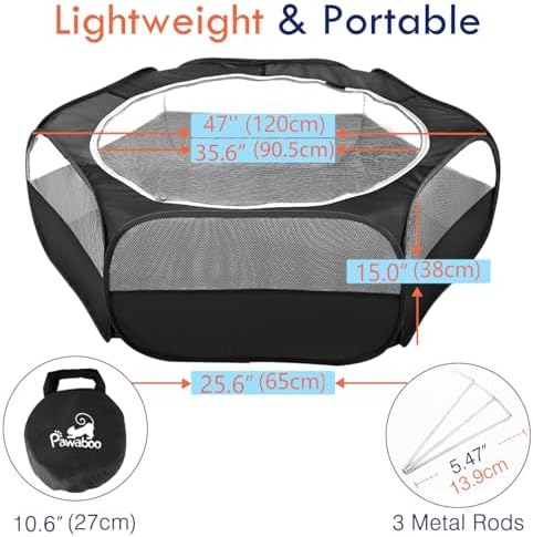 Pawaboo Small Animal Playpen - Image 6