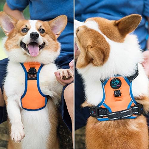 PHOEPET No Pull Dog Harnesses for Small Dogs Reflective Adjustable Front Clip - Image 7