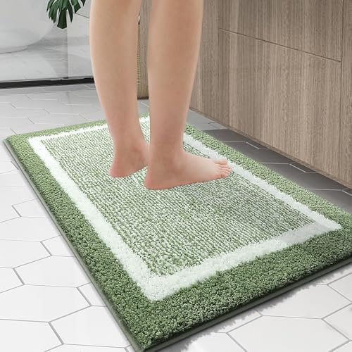 OLANLY Bathroom Runner Rugs 44x24, Long Bath Mats - Image 6