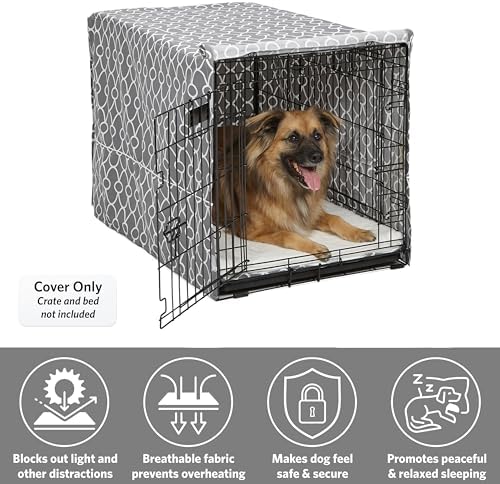 MidWest Homes for Pets Dog Crate Cover - Image 3