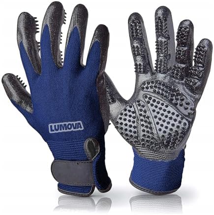Dog Grooming Gloves – Shedding Gloves by Lumova