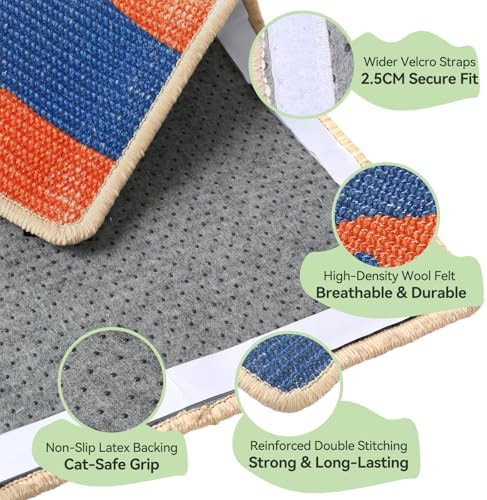 Sisal Cat Scratcher Mat Anti-Scratch Cat Scratching Pad - Image 4