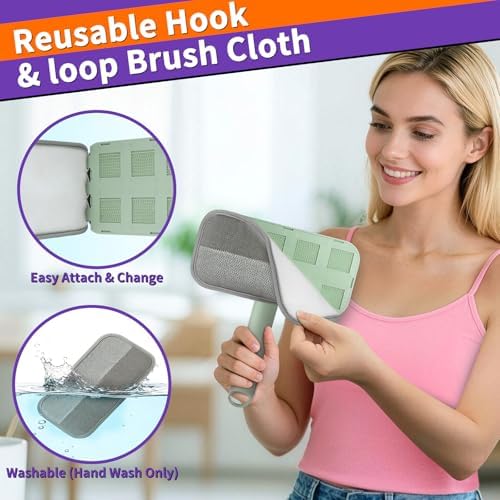 Pet Hair Removal Tool, Reusable Lint Brush - Image 4