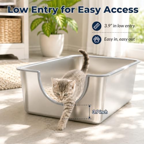 Stainless Steel Litter Box - Image 2