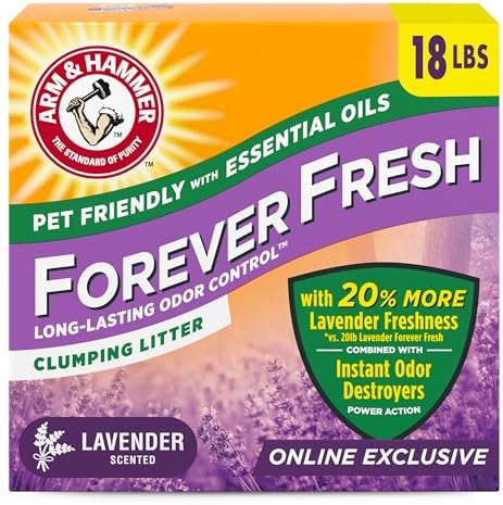 Arm & Hammer Forever Fresh Clumping Cat Litter Lavender, by ARMHAMMER