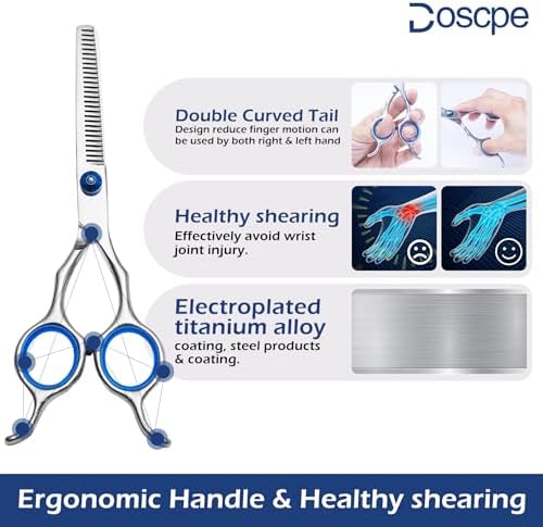 Dog Thinning Shears Professional Dog Grooming Scissors - Image 7