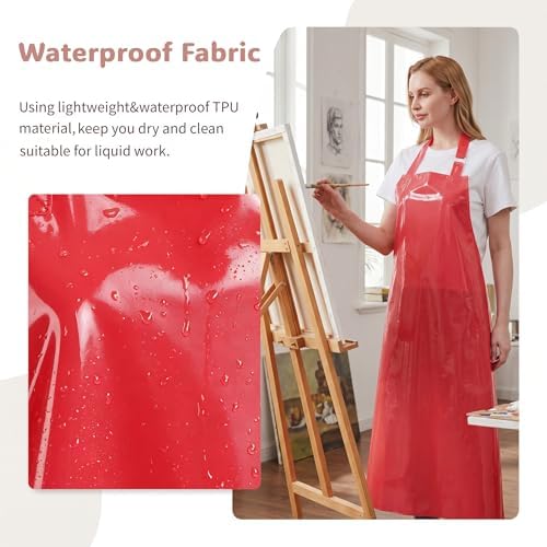 Nanxson TPU Waterproof Apron Lightweight Work Apron - Image 2