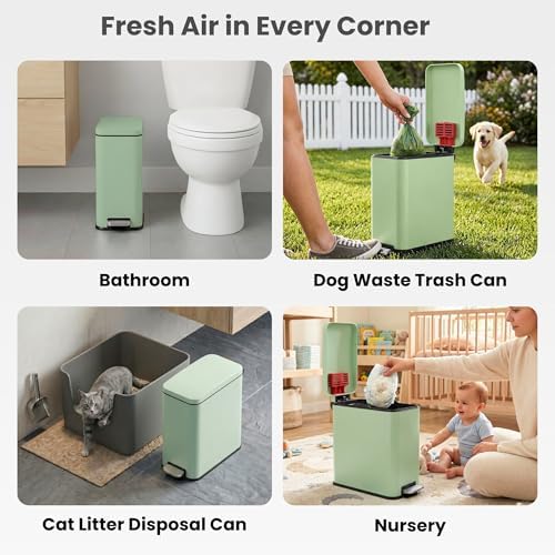 iTouchless 3 Gallon / 12 Liter Dog Poop Trash Can - Image 5