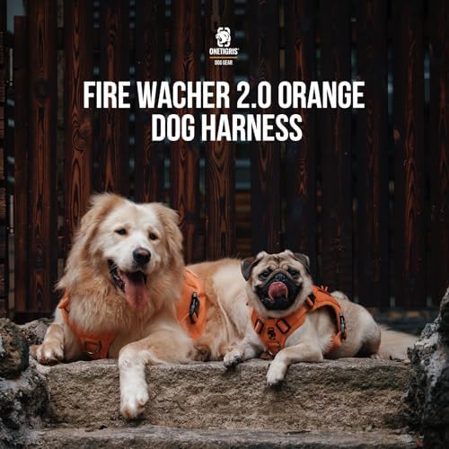 OneTigris Tactical Dog Harness Vest No-Pull Service Dog Vest - Image 2