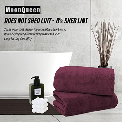 MOONQUEEN 6 Pack Premium Bath Towel Set - Image 3