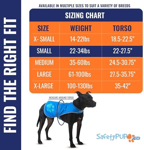 Reflective Dog Vest, Hi Vis Safety Gear - Image 2