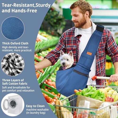 CUBY Dog and Cat Sling Carrier - Image 5