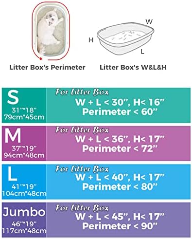 20 Count Jumbo Cat litter Box Liners - Image 4