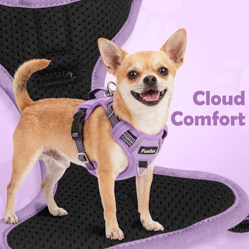 Funfox Dog Harness No Pull, Adjustable Pet Vest Harness, Super Soft Material - Image 7