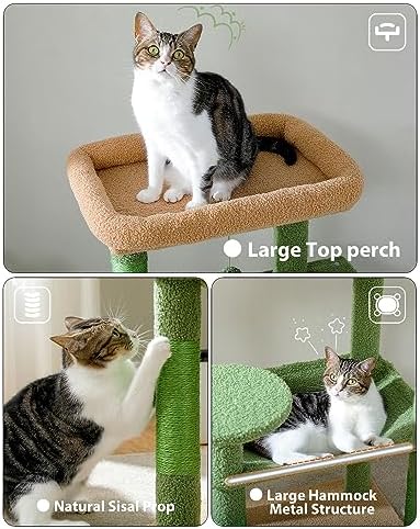 MUTTROS 56.3" Cactus Cat Tree - Image 4