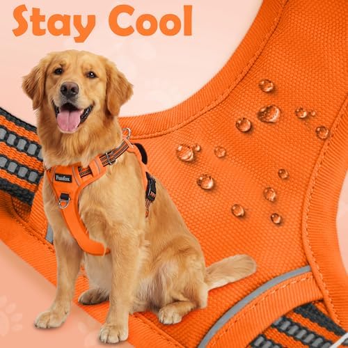 Funfox Dog Harness No Pull, Adjustable Pet Vest Harness, Super Soft Material - Image 6
