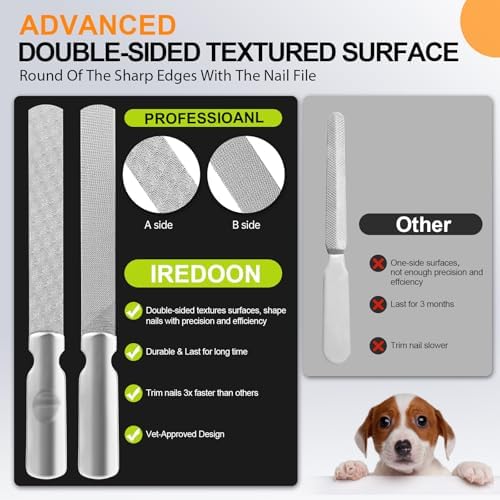 IREDOON Dog Nail Clippers, Ultra-Sharp Pet Nail Clippers - Image 5