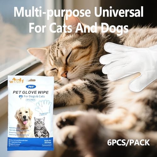 Pet Cleaning Gloves | Extra Thick Disposable Grooming Gloves - Image 2