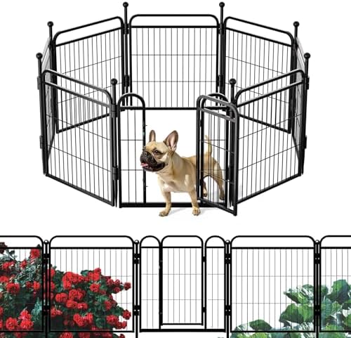 Gardner Pet Dog Playpens, Foldable Pet Play Yard Gate by GardnerPet