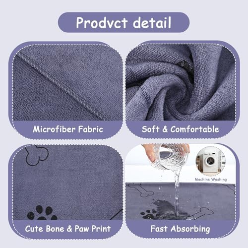 Kifmurase 5PCS Microfiber Dog Towels - Image 3