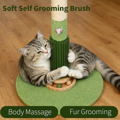 45'' Tall Cat Scratching Post, 3.5Inch Diameter Sisal Rope Scratching Post - Image 5
