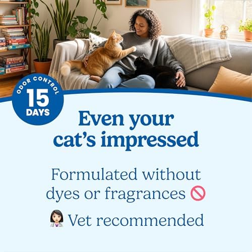 Fresh Step Advanced Simply Unscented Multi Cat Clumping Cat Litter, 18.5 lb - Image 3