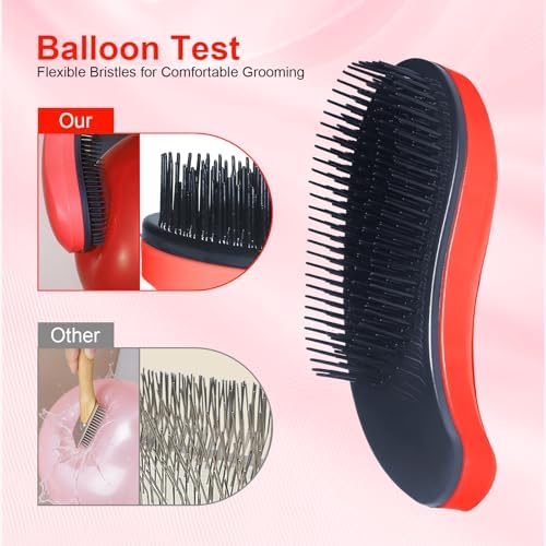 Small Dog Brush, Skin-friendly Soft Bristles - Image 3