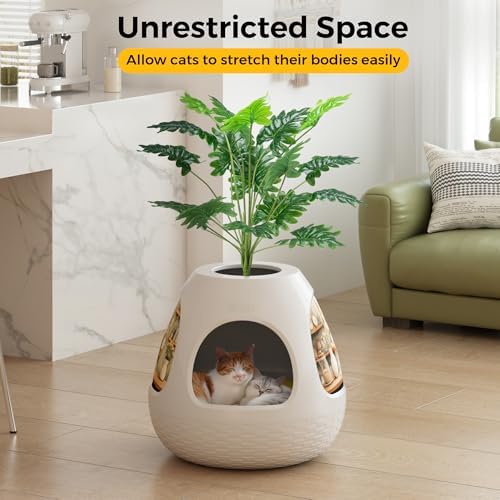 Eggloa6 Plant Litter Box, Hidden Cat Litter Box - Image 5