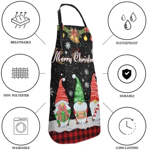 Giwawa Apron Unisex Resistant 33 x 28 inches - Image 6