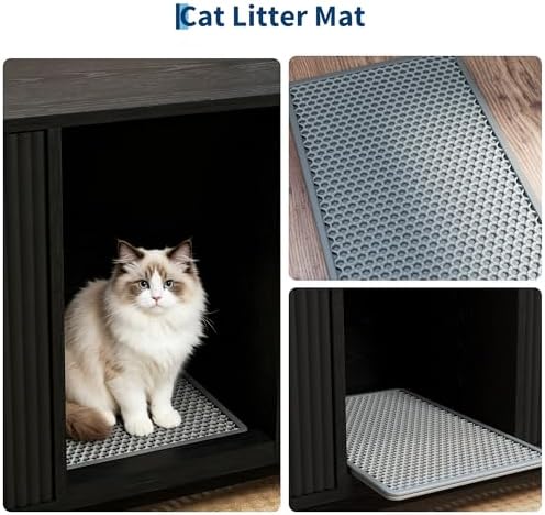 Cat Litter Box Furniture for 2 Cats - Image 6