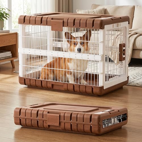 ZOMISIA 28" L Collapsible Dog Crate by Zomisia