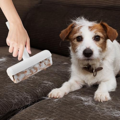 6.3 inch Wide Lint Roller Refills, Value Pack 24 Rolls Extra Sticky Lint - Image 4