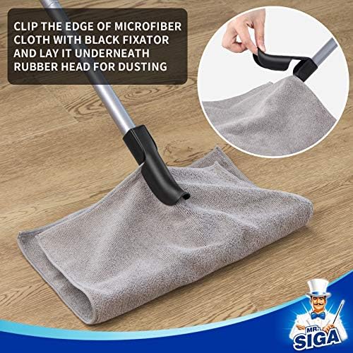MR.SIGA Pet Hair Removal Rubber Broom - Image 5