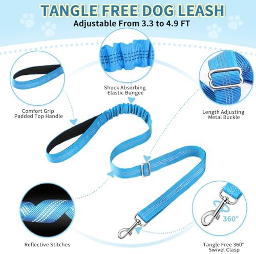 Lukovee Small Dog Harness and Leash Set, No Pull Soft Padded Vest - Image 3
