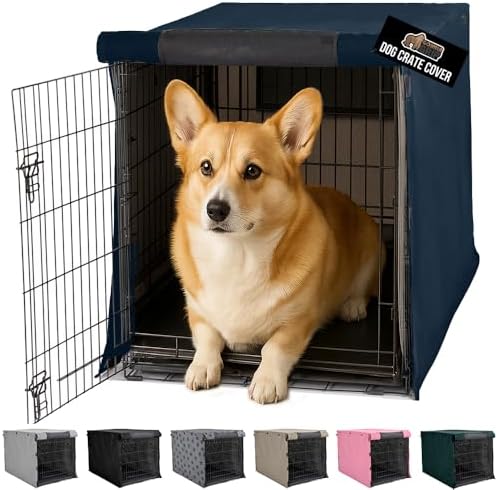 GORILLA GRIP Dog Crate Covers, Wire Kennel Topper, 30 in by GorillaGrip