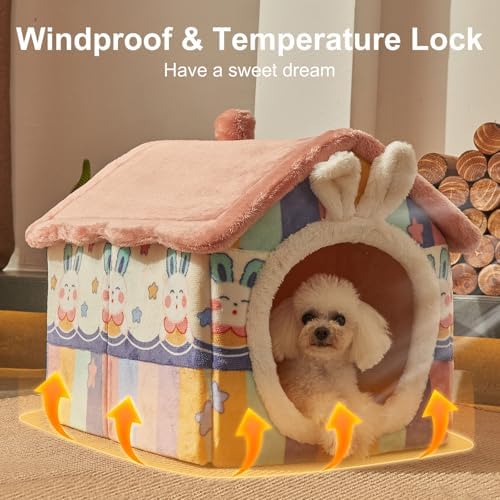 Cute Cat Houses for Indoor Cats, Dog Bed - Image 3